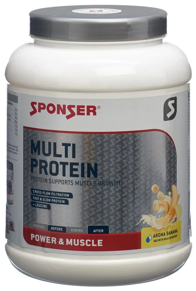 SPONSER® Multi Protein CFF Banana 850g SPONSER® Multi Protein CFF Banana 850g