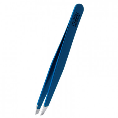 Rubis Pinzette schräg blau Inox Rubis Pinzette schräg blau Inox