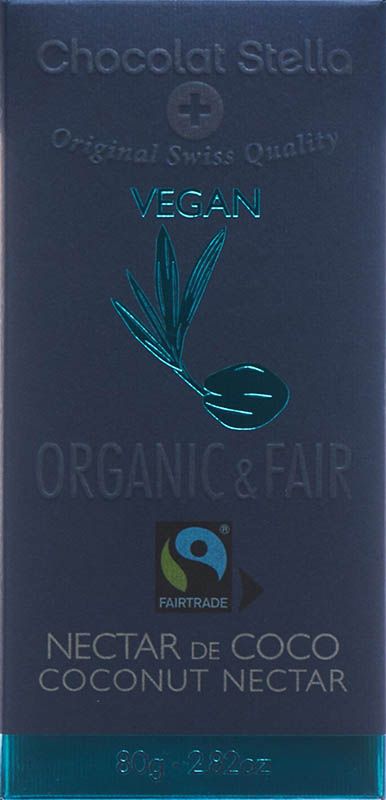 Stella Nectar de coco Schokolade Bio Fairtrade 80g