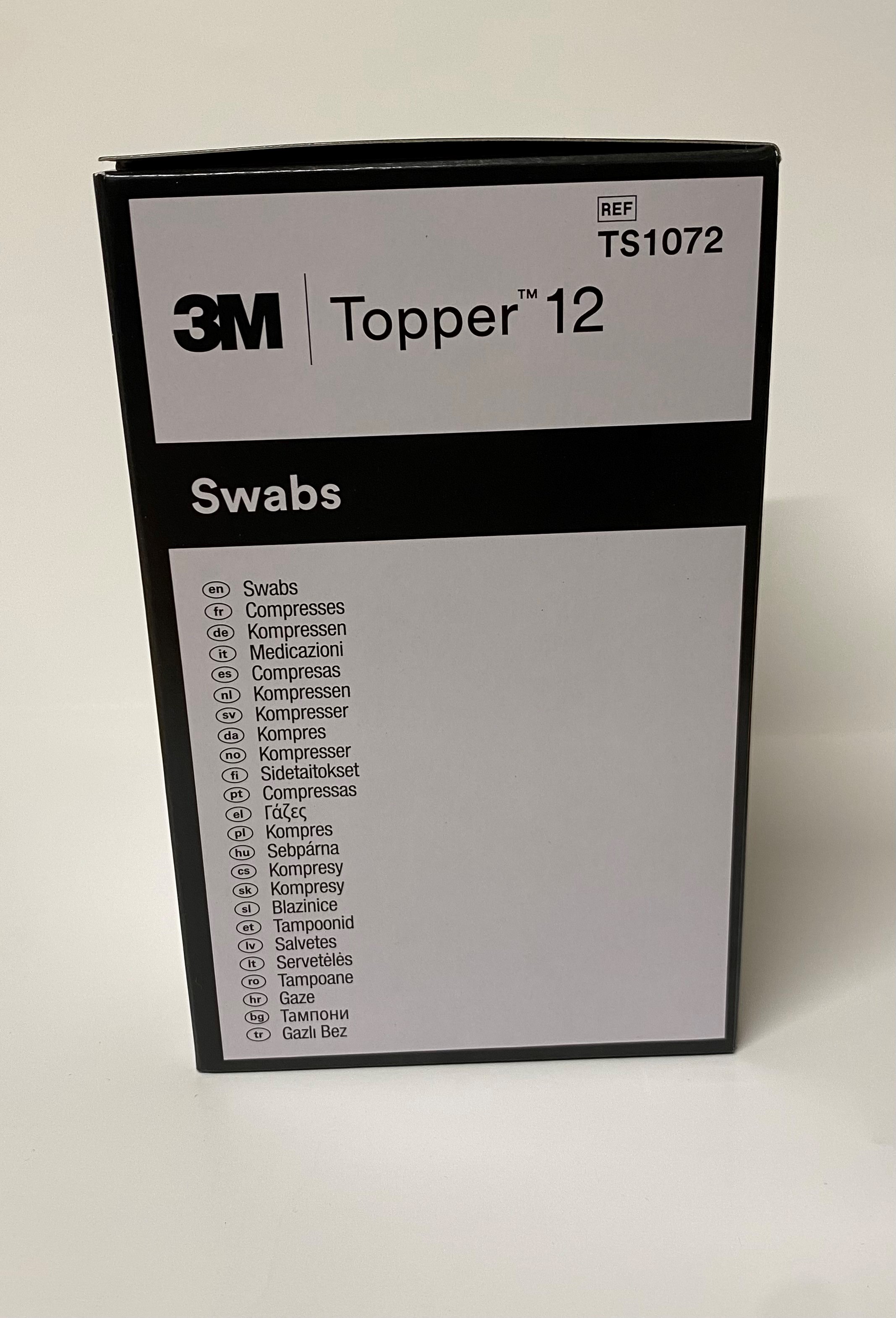 Topper 12 NW Kompressen 7.5x7.5cm steril 80 Stück