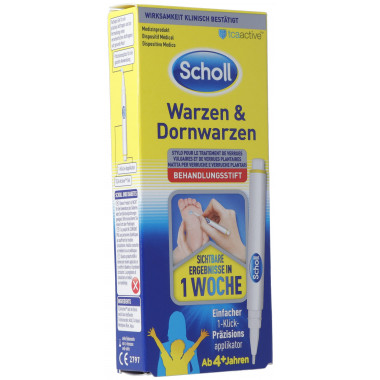 Scholl Warzen + Dornwarzen Behandlungsstift 2g Scholl Warzen + Dornwarzen Behandlungsstift 2g