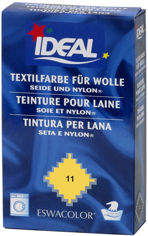 IDEAL Wolle Color Plv No11 goldgelb 30g