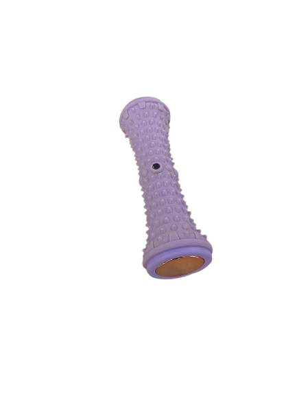 Fussmassage Massagerolle mit Noppen – Leichter Fussroller zur Lockerung der Fussmuskulatur Violett