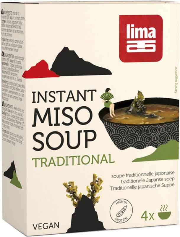 Lima Miso Suppe Instant 4 x 10g