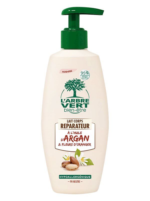 L'ARBRE VERT Öko Körpermil pflegend Arganöl 250ml