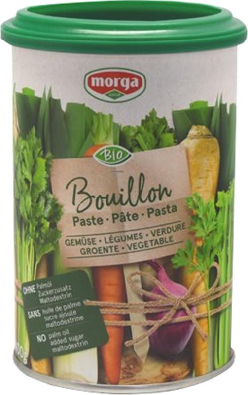 Morga Gemüse Bouillon Paste go clean Bio 400g Morga Gemüse Bouillon Paste go clean Bio 400g