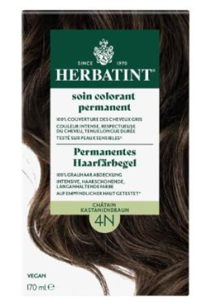 HERBATINT Haarfärbegel 4N Kastanienbraun Fl 170ml