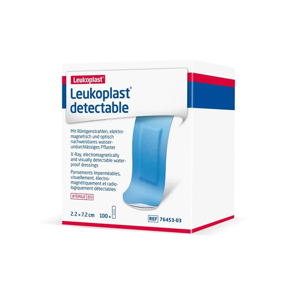 LEUKOPLAST Detectable 2.2x7.2cm 100 Stück