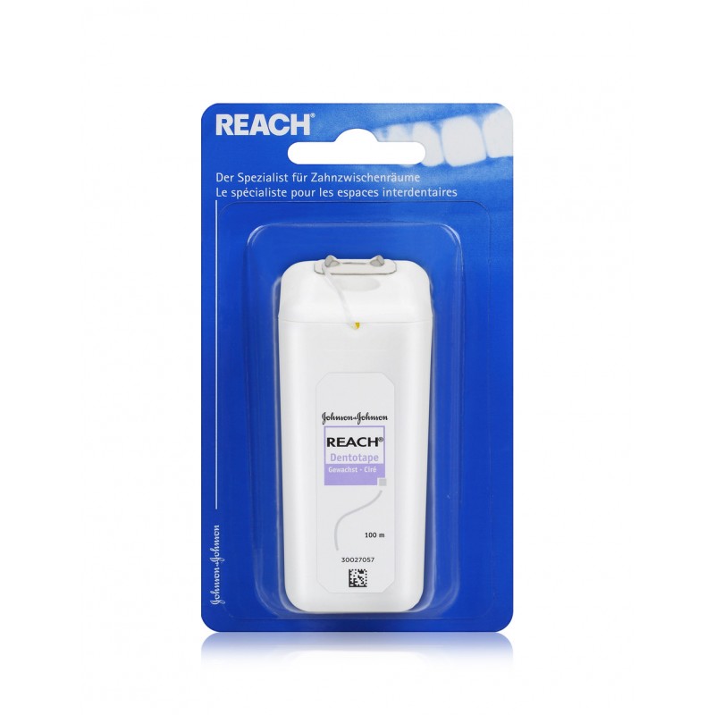 Reach Dentotape Zahnseide 100m gewachst Ds Reach Dentotape Zahnseide 100m gewachst Ds