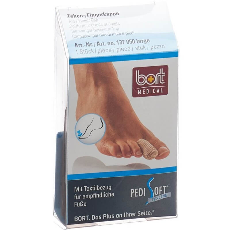 Bort PediSoft Texline Zehen/Fingerkappe M Bort PediSoft Texline Zehen/Fingerkappe M