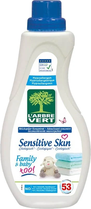L'ARBRE VERT Weichspüler Sensitive Skin Fl 800ml