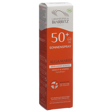 Laboratoires de Biarritz Sonnenspray LSF50+ ohne Parfum 100ml