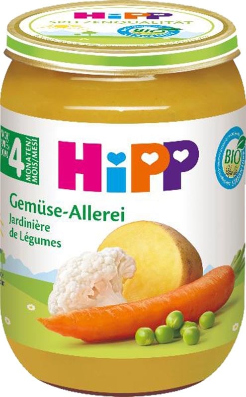 Hipp Gemüse-Allerlei Glas 190g