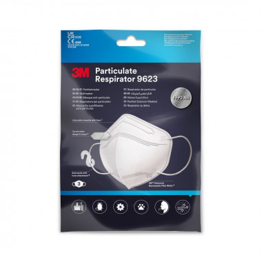 3M Partikelmaske FFP2 einweg 9623 3 Stück 3M Partikelmaske FFP2 einweg 9623 3 Stück