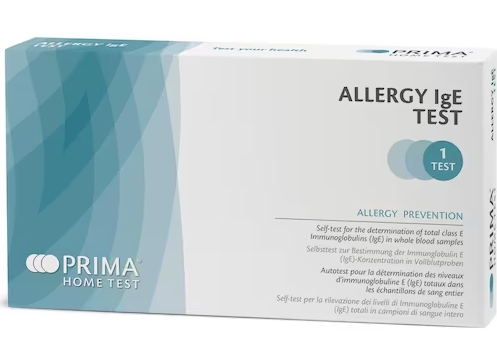PRIMA HOME TEST Allergy IgE Test PRIMA HOME TEST Allergy IgE Test