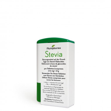 Phytopharma Stevia Tabletten 300 Stück Phytopharma Stevia Tabletten 300 Stück