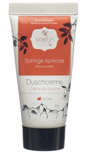 SIDEFYN Duschcreme Sonnige Aprikose 30g