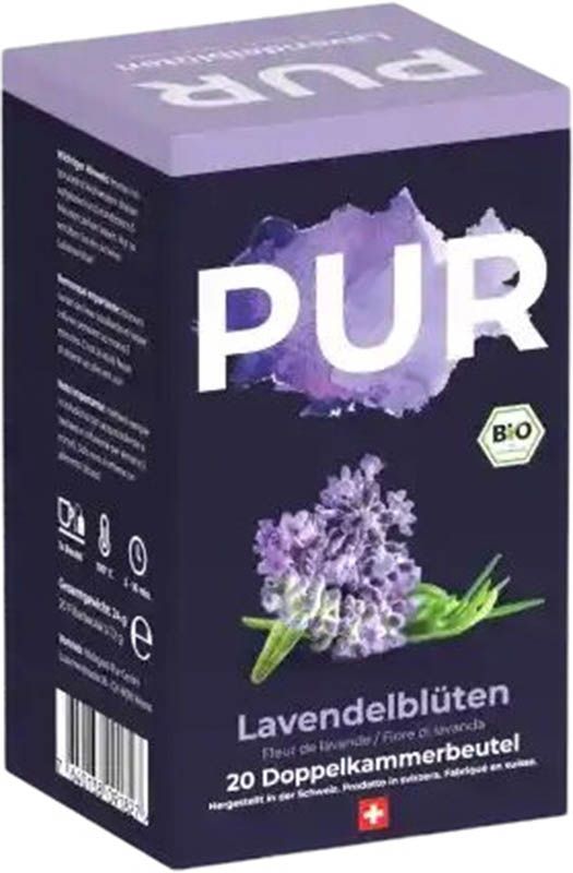 PUR Lavendelblüten Tee Btl 20 Stück PUR Lavendelblüten Tee Btl 20 Stück