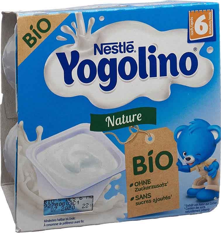 Nestlé Yogolino Bio Nature 4 x 90g