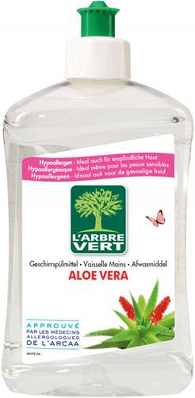 L'ARBRE VERT Geschirr & Hände Aloe Vera 500ml