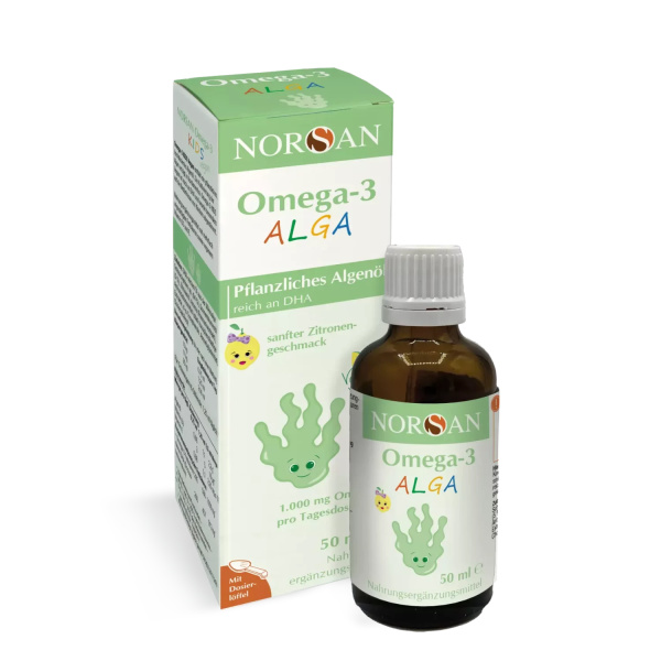 NORSAN Omega-3 ALGA Öl vegan Flasche 50ml NORSAN Omega-3 ALGA Öl vegan Flasche 50ml