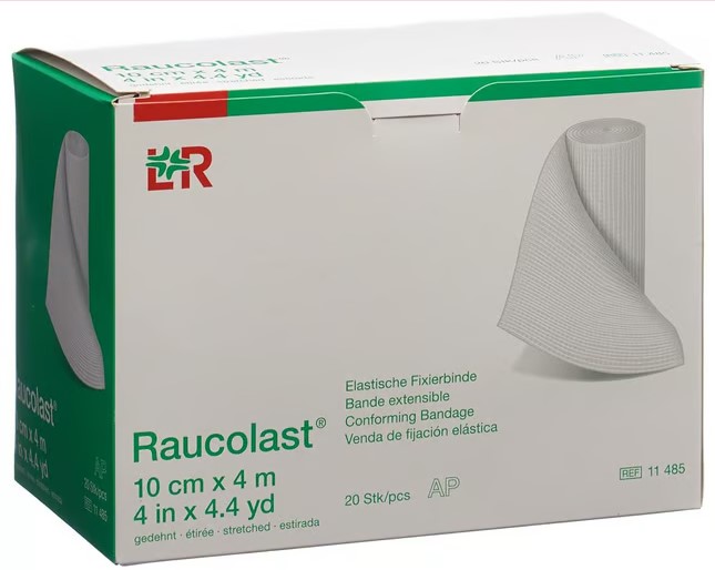 Raucolast elastische Fixierbinde 10cmx4m 20 Stück