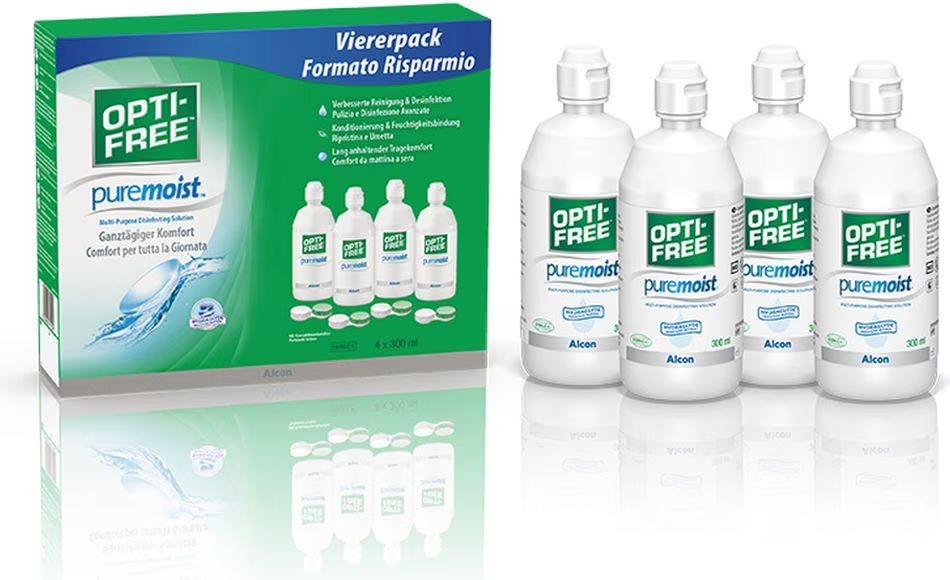 OPTI-FREE® PureMoist Lösung 4 x 300ml OPTI-FREE® PureMoist Lösung 4 x 300ml