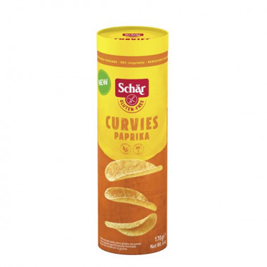 Schär Curvies Paprika glutenfrei 170g Schär Curvies Paprika glutenfrei 170g