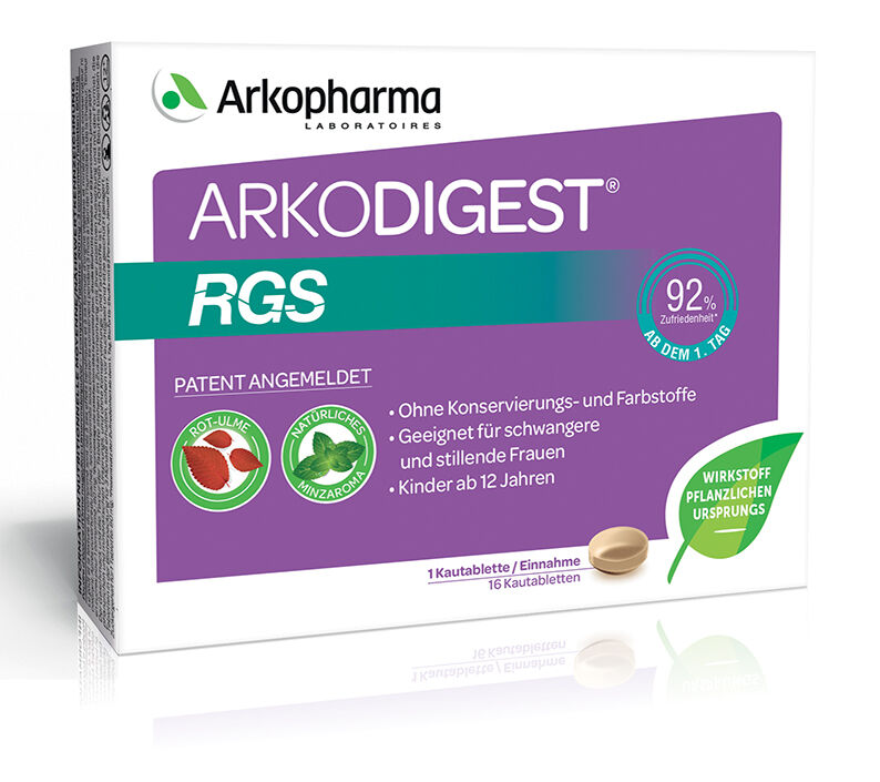 ARKODIGEST® RGS Kautablette 16 Stück ARKODIGEST® RGS Kautablette 16 Stück