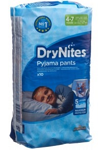 Huggies Drynites Nachtwindeln Boy 4-7Jahre 10 Stück