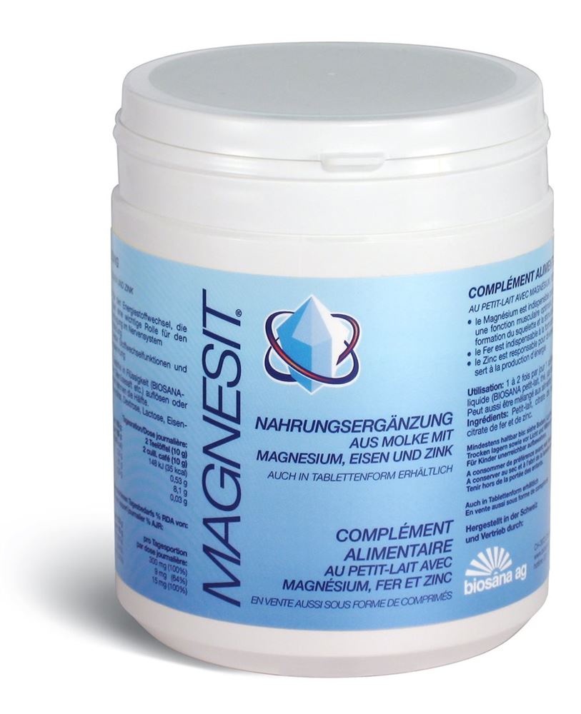 MAGNESIT Mineralsalz Plv Ds 600g