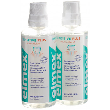 elmex SENSITIVE Zahnspülung Duo 2 x 400ml elmex SENSITIVE Zahnspülung Duo 2 x 400ml