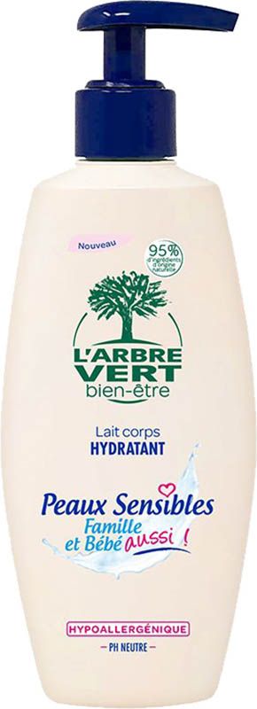 L'ARBRE VERT Öko Körpermil feuchtigkeitsspendend Empfindliche Haut 250ml