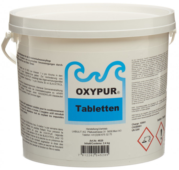 OXYPUR Aktivsauerstoff Tabletten 24 x 100g