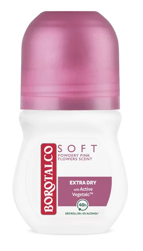Borotalco Deo Roll-On Pink Soft 50ml