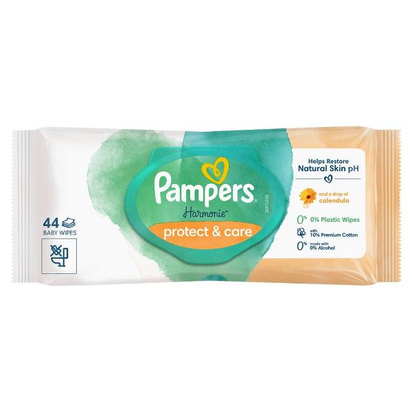 Pampers Feuchte Tücher Harmonie Calendula 44 Stück