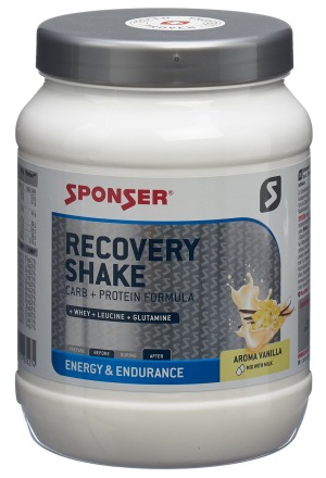 SPONSER® Recovery Shake Plv Vanille Ds 900g SPONSER® Recovery Shake Plv Vanille Ds 900g