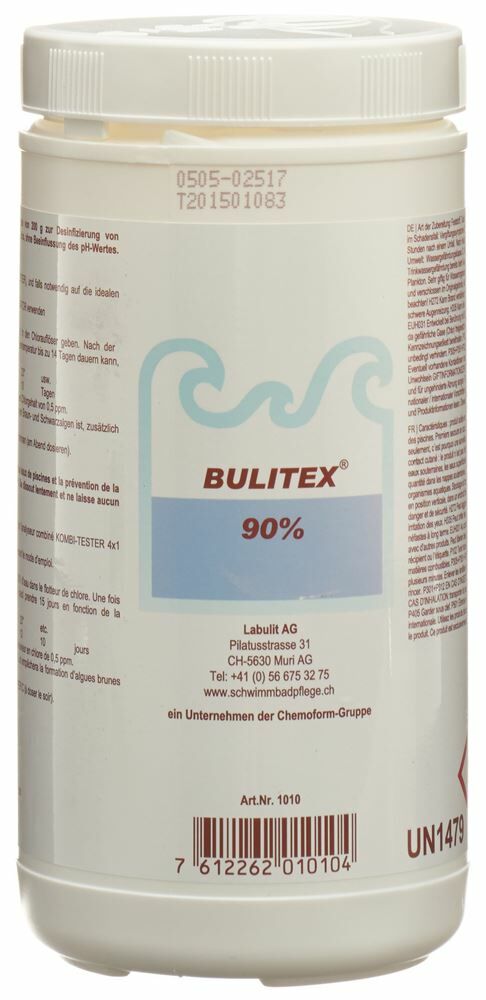 BULITEX Chlor-Tabletten 1kg BULITEX Chlor-Tabletten 1kg