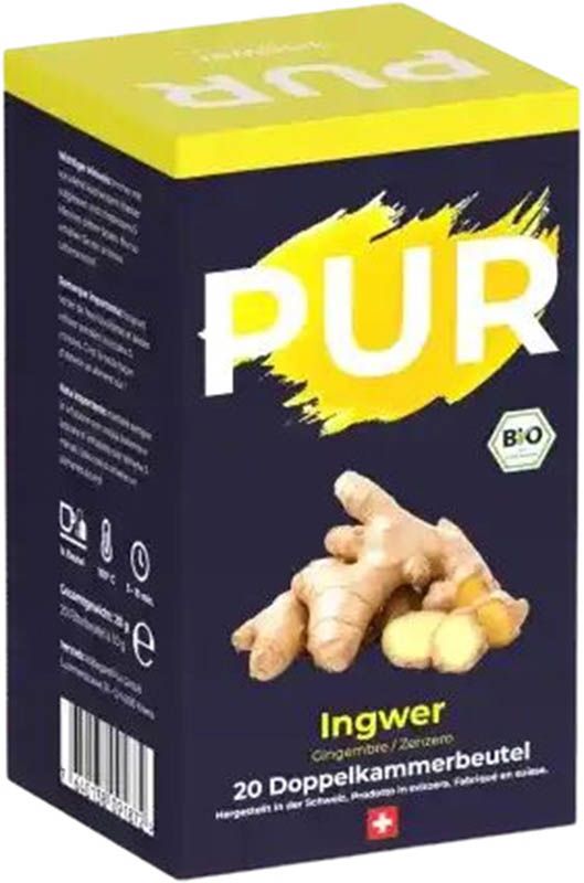 PUR Ingwer Tee Btl 20 Stück PUR Ingwer Tee Btl 20 Stück