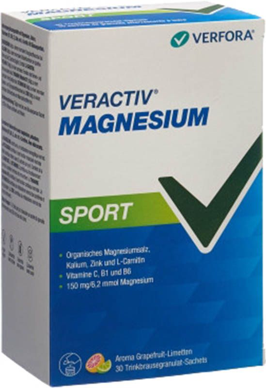 Veractiv Magnesium Sport 30 Stück Veractiv Magnesium Sport 30 Stück