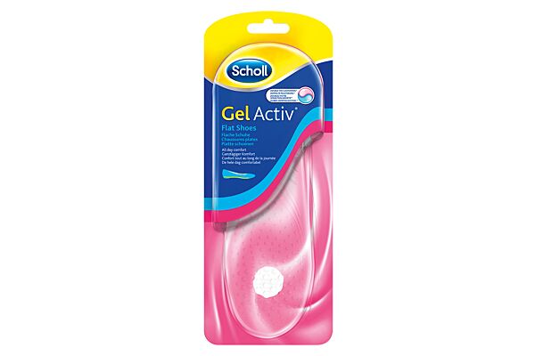 Scholl GelActiv Einlegesohlen 35-40.5 flache Schuhe für Sie 1 Paar Scholl GelActiv Einlegesohlen 35-40.5 flache Schuhe für Sie 1 Paar
