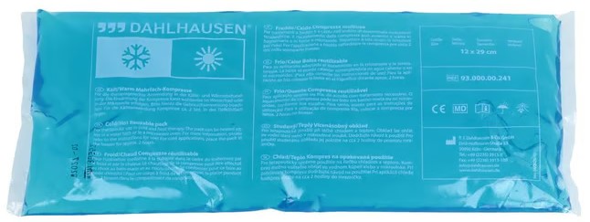 DAHLHAUSEN Kalt-/Warm-Kompresse 12x29cm Uni 25 Stück