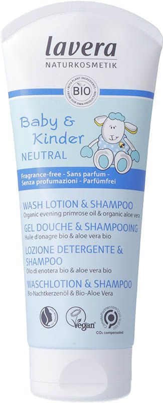 Lavera Waschlotion & Shampoo Baby & Kinder neutral 200ml