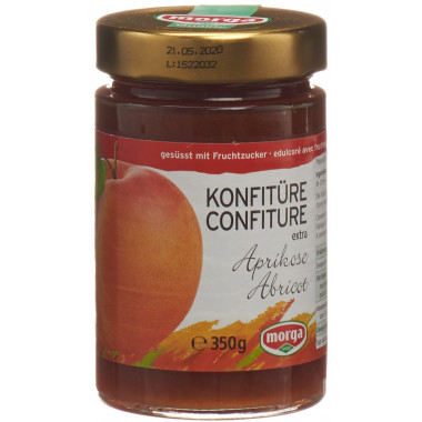 MORGA Konfitüre Aprikosen Fruchtz 350g MORGA Konfitüre Aprikosen Fruchtz 350g