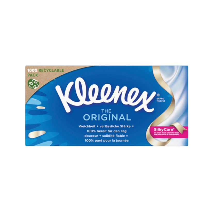 Kleenex ORIGINAL Kosmetiktücher Box Single Box 72 Stück