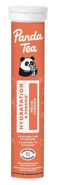Panda Tea Hydratation Brausetablette Pfirsich 20 Stück