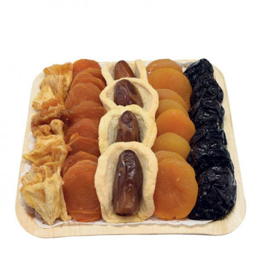 Issro Früchte Palmblattteller 300g