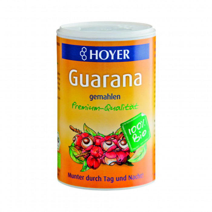 Hoyer Guarana Pulver Bio Dose 75g