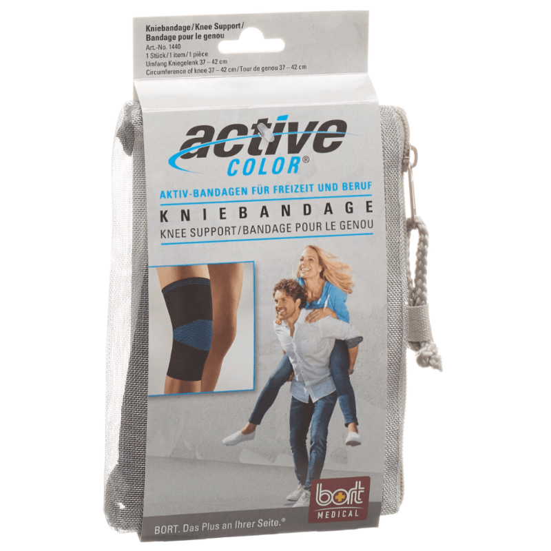 Bort ActiveColor Kniebandage M -37cm schwarz Bort ActiveColor Kniebandage M -37cm schwarz