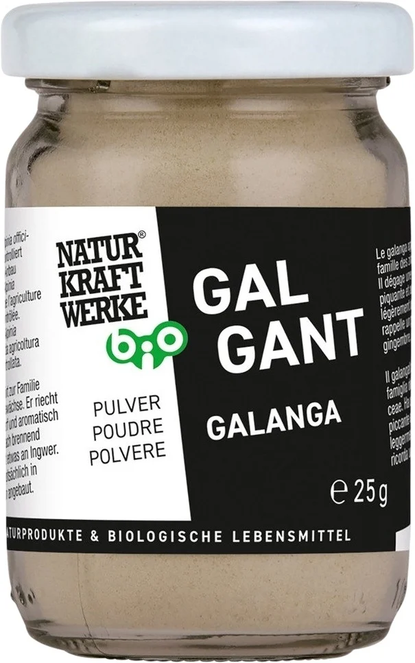 NaturKraftWerke Galgant Pulver Bio kbA 25g